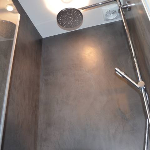 Douche en Mortex